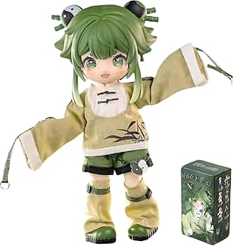 ミニドール　bjd 少女12cm 中国製 UFDOLL ヘッドあり！ノーメイク 15cm BJD 1/8 1/12 OB11 GSC